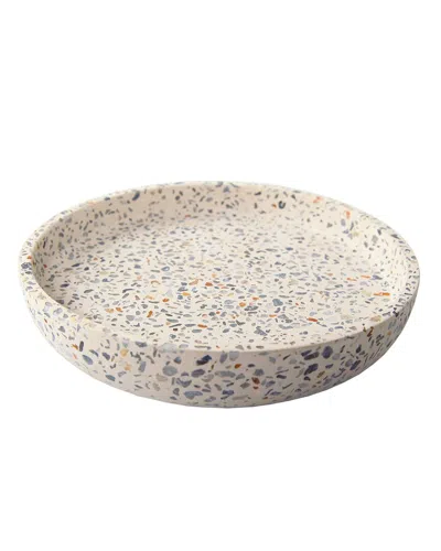 Flora Bunda 5.25in Terrazzo Plate In Natural