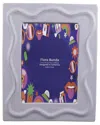 Flora Bunda 5x7 A Curve Line Ceramic Photo Frame In Multi