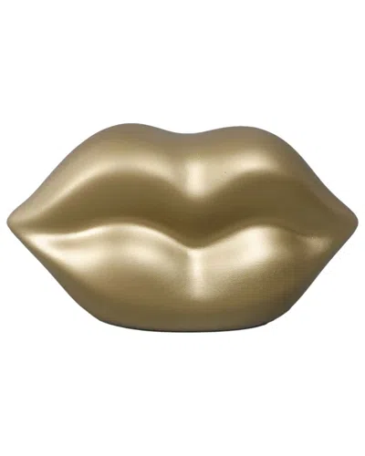 Flora Bunda 7in Ceramic Lip In Gold