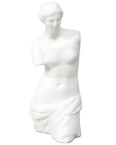 Flora Bunda 9.9in Ceramic Venus In White