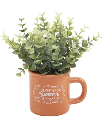 Flora Bunda Euc In Thankful In Orange