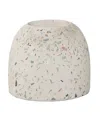 Flora Bunda Set Of 2 Terrazzo Vases In Natural