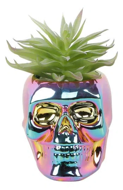 Flora Bunda Succulent In Metallic