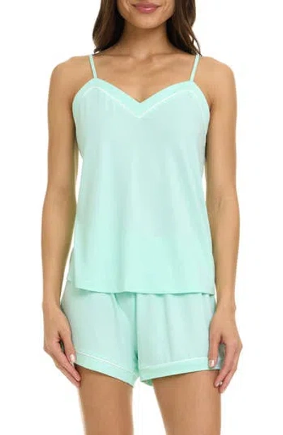 Flora By Flora Nikrooz 2-pack Ayanna Jersey 2-piece Pajamas In Blue