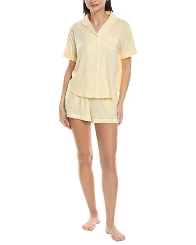 Flora By Flora Nikrooz 2pc Sleepwear Set In Gold