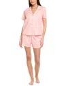 Flora By Flora Nikrooz 2pc Woven Pajama Set