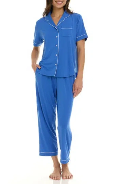 Flora By Flora Nikrooz Annie Matching Pajama Set In Blue