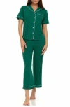 Flora By Flora Nikrooz Annie Matching Pajama Set In Green