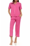 Flora By Flora Nikrooz Annie Matching Pajama Set In Hotpink