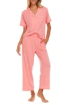 Flora By Flora Nikrooz Annie Matching Pajama Set In Melon