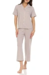 Flora By Flora Nikrooz Annie Matching Pajama Set In Sandstone
