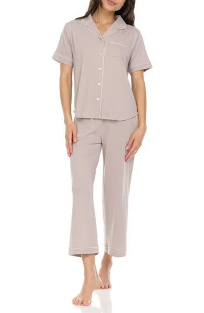 Flora By Flora Nikrooz Annie Matching Pajama Set In Sandstone