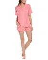 FLORA BY FLORA NIKROOZ FLORA NIKROOZ 2PC LOUNGEWEAR SET