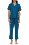 Flora By Flora Nikrooz Iman Rib Pajamas In Gold