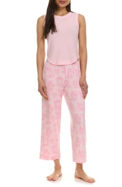 Flora By Flora Nikrooz Imani 3-piece Capri Pajama Set