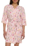 Flora By Flora Nikrooz Lotus Camisole, Shorts & Robe Travel Set