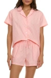Flora By Flora Nikrooz Serina Cotton Pajamas In Coral