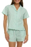 Flora By Flora Nikrooz Serina Cotton Pajamas In Mint