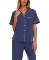 Flora By Flora Nikrooz Annie Matching Pajama Set In Midnight