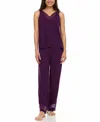 Flora By Flora Nikrooz Women's Franny Tank And Pajama Pants Set