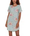 Flora By Flora Nikrooz Women's Kathleen Short Sleeve Sleepshirt In Gray