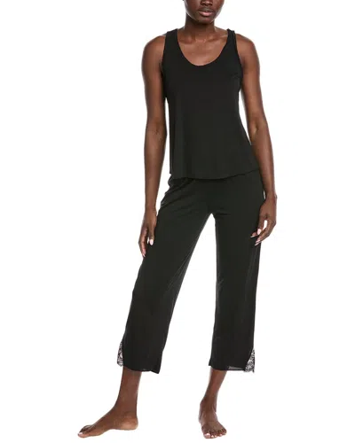 Flora Nikrooz 2pc Cami & Capri Set In Animal Print