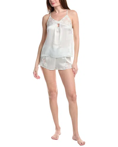 Flora Nikrooz 2pc Kammy Cami & Short Pajama Set In Gray