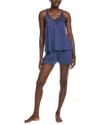 Flora Nikrooz Carla Cami And Short Pajama Set In Blue