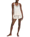 Flora Nikrooz 2pc Lace Cami & Short Set In Nude