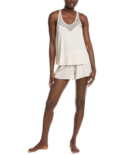 FLORA NIKROOZ 2PC LACE CAMI & SHORT SET