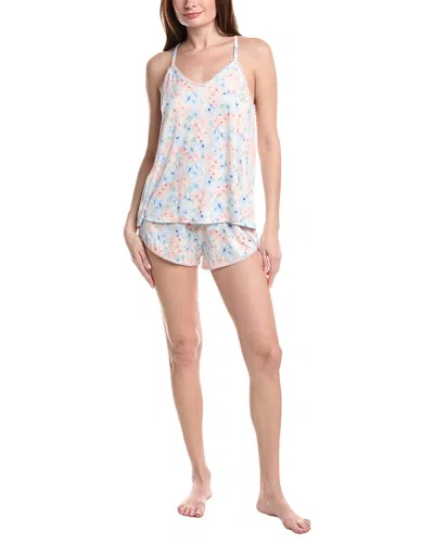Flora Nikrooz 2pc Petunia Print Cami & Short Pajama Set In Multi