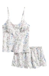 Flora Nikrooz Bowie Satin Short Pajamas