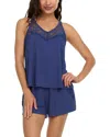 Flora Nikrooz Carla Cami And Short Pajama Set In Navy