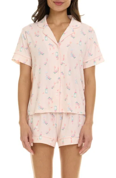 Flora Nikrooz Joy Short Pajamas In Pink