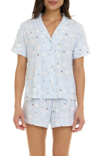 Flora Nikrooz Joy Short Pajamas In White