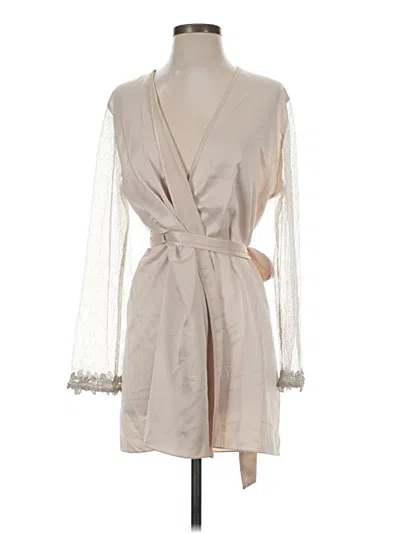 Pre-owned Flora Nikrooz Kimono In Ivory