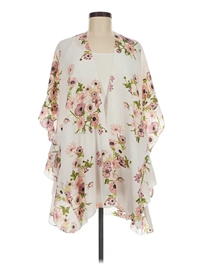 Pre-owned Flora Nikrooz Kimono In Ivory