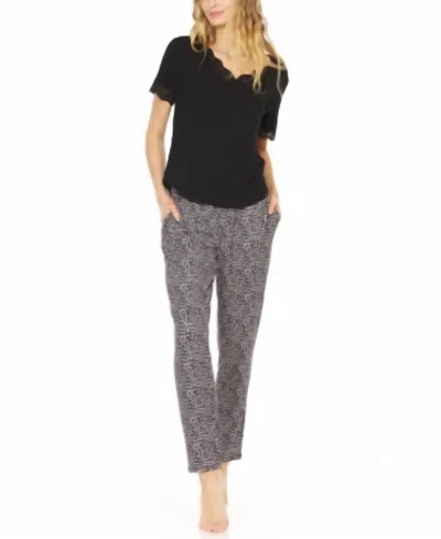 Flora Nikrooz Lexi Pajama Top In Black
