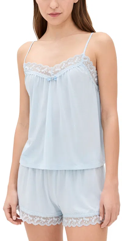 Flora Nikrooz Maribel Pajama Set Light Blue