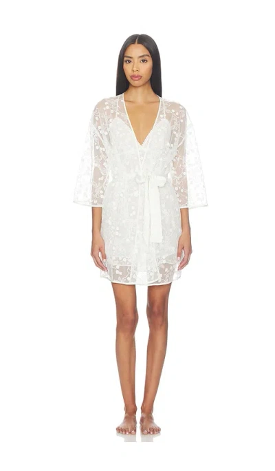 Flora Nikrooz Meg Wrap Dress In White