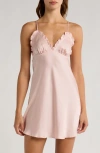 Flora Nikrooz Miraj Ii Satin Chemise In Pink