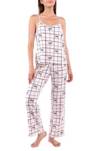 Flora Nikrooz Ophelia 3-piece Pajama Set In Cream