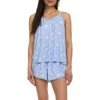 Flora Nikrooz Petunia Floral Print Short Camisole Pajamas