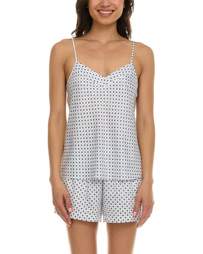 Flora Nikrooz Pippa Stripe Satin Short Pajamas In Multi
