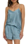 Flora Nikrooz Pippa Stripe Satin Short Pajamas