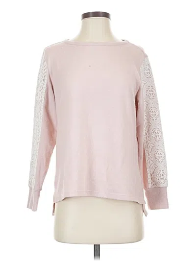 Pre-owned Flora Nikrooz Pullover Sweater In Pink