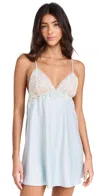 Flora Nikrooz Flora Rosa Nikrooz Charmeuse Chemise In Ice Flow