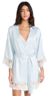 Flora Nikrooz Rosa Charmeuse Kimono Ice Flow In Ice Flow