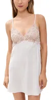 Flora Nikrooz Rosa Charmeuse Chemise In Ivory