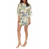 Flora Nikrooz Sabrina 3-piece Travel Pajama Set In Ivory